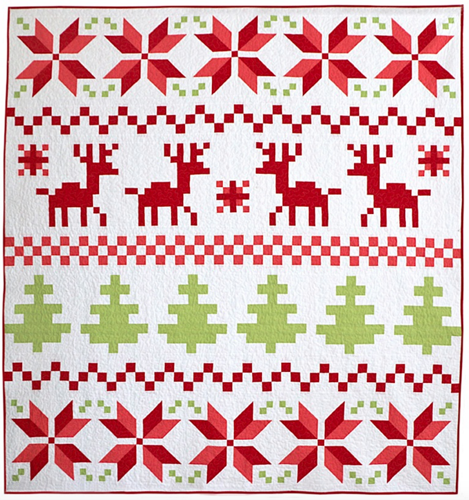 Fair Isle PDF Pattern - Freshly Pieced Quilt Patterns - 1