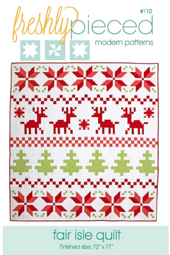Fair Isle PDF Pattern - Freshly Pieced Quilt Patterns - 3