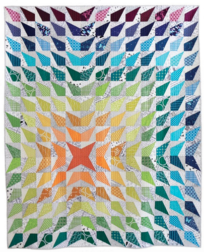 Wavelength PDF Pattern - Freshly Pieced Quilt Patterns - 1