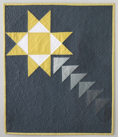 Shooting Star Mini Quilt PDF Pattern - Freshly Pieced Quilt Patterns - 1