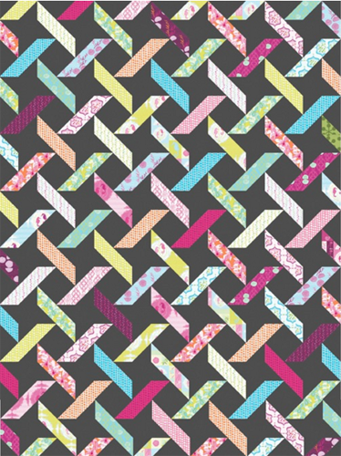 Diamond Tread PDF Pattern - Freshly Pieced Quilt Patterns - 2