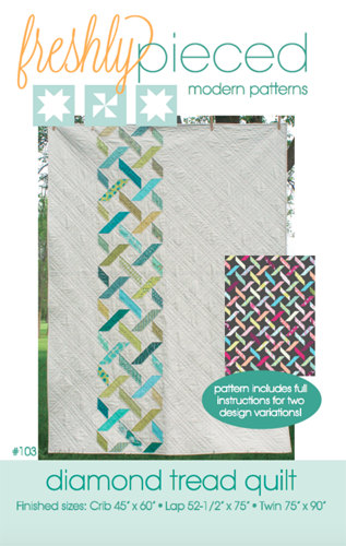 Diamond Tread PDF Pattern - Freshly Pieced Quilt Patterns - 3