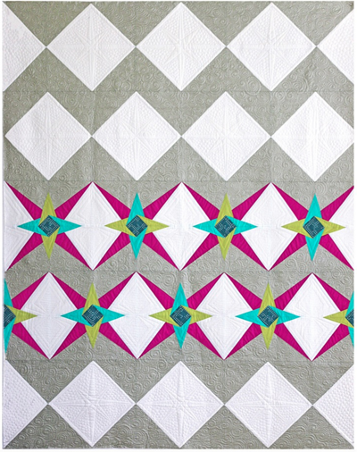 Chevron Star PDF Pattern - Freshly Pieced Quilt Patterns - 1