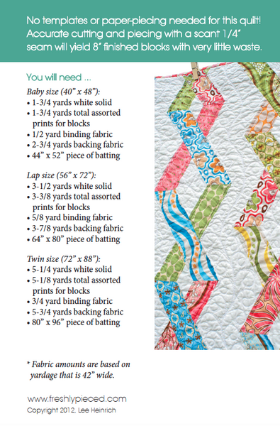 Chain Reaction PDF Pattern - Freshly Pieced Quilt Patterns - 2