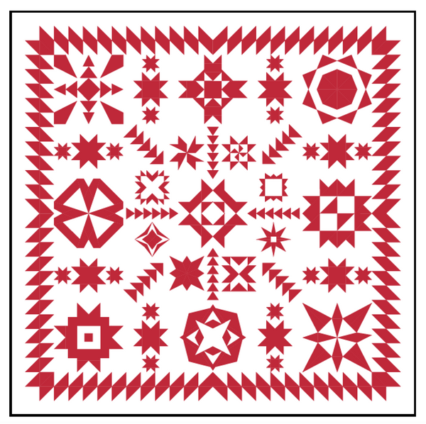 2017 Summer Sampler: Summer Star Medallion