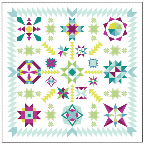 2017 Summer Sampler: Summer Star Medallion