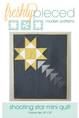 Shooting Star Mini Quilt PDF Pattern - Freshly Pieced Quilt Patterns - 2