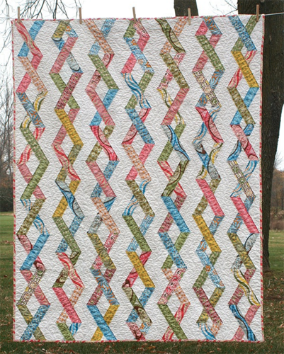 Chain Reaction PDF Pattern - Freshly Pieced Quilt Patterns - 1