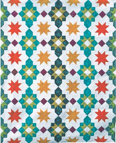 Moroccan Lanterns PDF Pattern - Freshly Pieced Quilt Patterns - 1