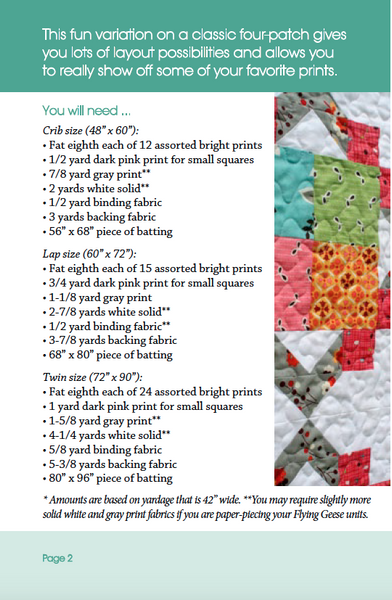 Cathedral Square PDF Pattern - Freshly Pieced Quilt Patterns - 2